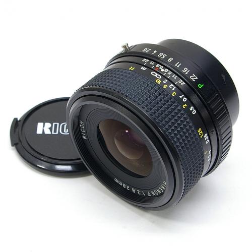 中古 リコー RIKENON P 28mm F2.8 ペンタックスKマウント RICOH 【中古レンズ】 K2307