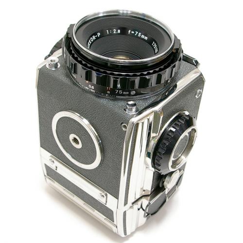 中古 ブロニカ S2 シルバー Nikkor 75mm F2.8 セット BRONICA