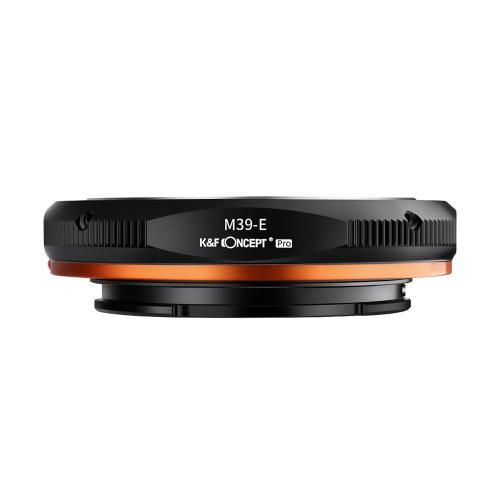 K&F Concept レンズマウントアダプター / KF-39E.P / レンズ側：ライカL39 ボディ側：ソニーE