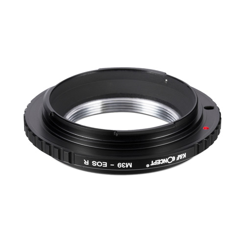 K&F Concept レンズマウントアダプター / KF-39RF / レンズ側：ライカL39 ボディ側：キヤノンRF