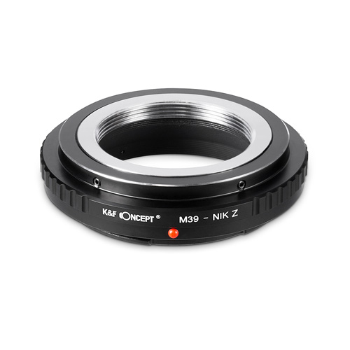 K&F Concept レンズマウントアダプター / KF-39Z / レンズ側：ライカL39 ボディ側：ニコンZ