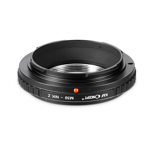 K&F Concept レンズマウントアダプター / KF-39Z / レンズ側：ライカL39 ボディ側：ニコンZ