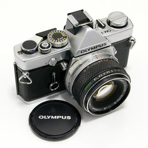 販売済み 中古 オリンパス OM-1 シルバー 50mm F1.8 セット OLYMPUS