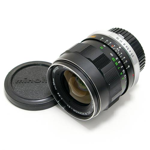 中古 ミノルタ MC ROKKOR 28mm F2.5 minolta