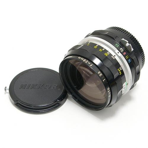 ニコン Auto Nikkor 28mm F3.5 Nikon/オートニッコール 【中古レンズ】 G0847
