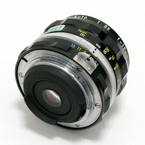 ニコン Auto Nikkor 28mm F3.5 Nikon/オートニッコール 【中古レンズ】 G0847