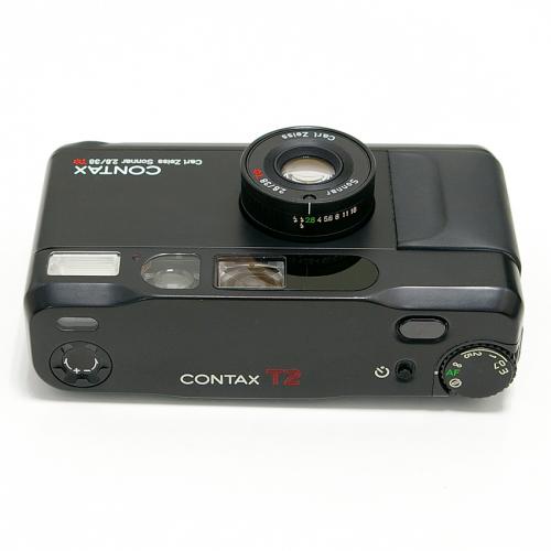 中古 コンタックス T2 ブラックペイント CONTAX