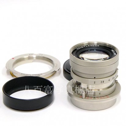 【中古】 フォクトレンダー HELIAR 50mm F2 ライカLマウント BESSA10周年記念限定モデル 中古レンズ 34227