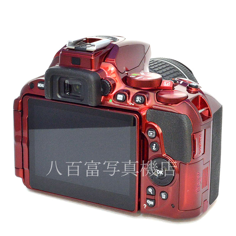 【中古】 ニコン D5500  AF-P 18-55mm F3.5-5.6G  ボディ レッド Nikon 中古デジタルカメラ 49358