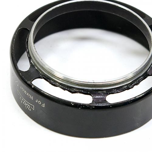 中古 ワルツ 穴あきメタルフード 43mm [Nikkor 1.4 刻印タイプ] Walz 1310