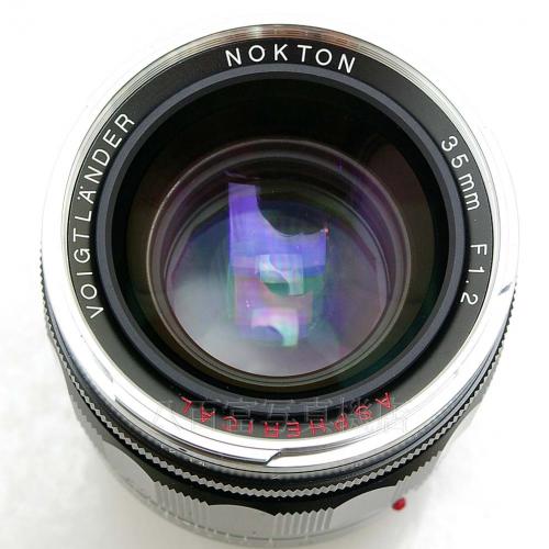 中古 フォクトレンダー NOKTON 35mm F1.2 Aspherical ブラック ライカMマウント 【中古レンズ】 12733