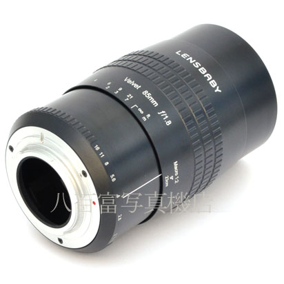 【中古】 レンズベビー ベルベット 85mm F1.8 Lensbaby VELVET 85 ニコン用 中古交換レンズ 32457