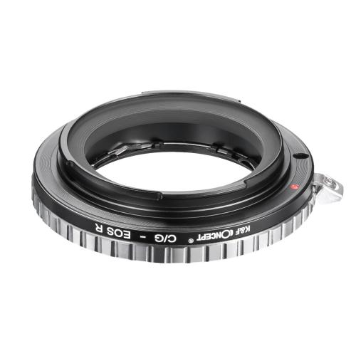 K&F Concept レンズマウントアダプター / KF-CGRF / レンズ側：コンタックスG ボディ側：キヤノンRF
