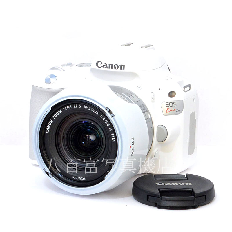 【中古】 キヤノン EOS Kiss X9 ホワイト 18-55mm IS STMセット Canon 中古デジタルカメラ  49379｜カメラのことなら八百富写真機店
