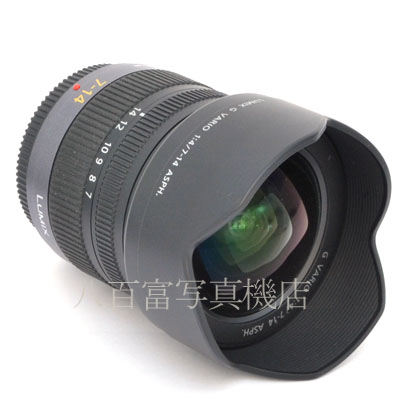 【中古】 パナソニック LUMIX G VARIO 7-14mm F4 ASPH. H-F007014 Panasonic 中古交換レンズ 43552