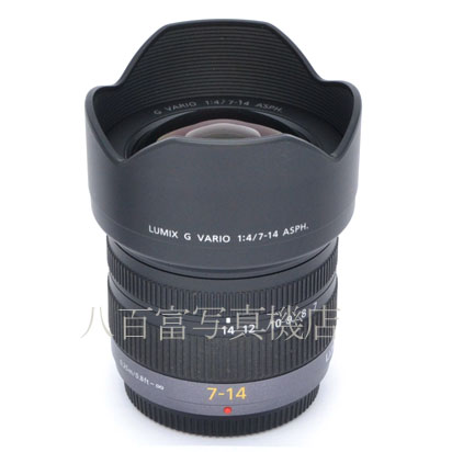 【中古】 パナソニック LUMIX G VARIO 7-14mm F4 ASPH. H-F007014 Panasonic 中古交換レンズ 43552