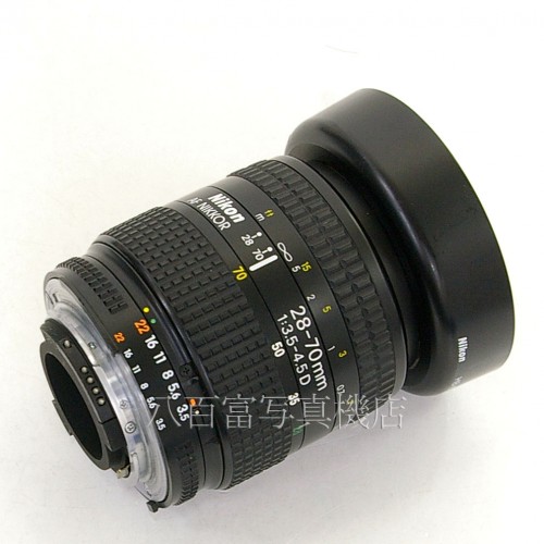 【中古】 ニコン AF Nikkor 28-70mm F3.5-4.5D Nikon / ニッコール 中古レンズ 24024