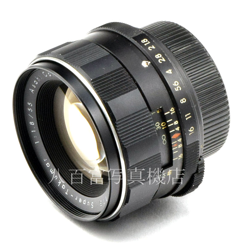 【中古】 アサヒ Super Takumar 55mm F1.8 (前期型) M42 PENTAX スーパータクマー中古交換レンズ 53419