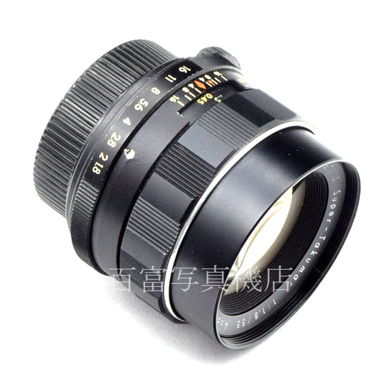 【中古】 アサヒ Super Takumar 55mm F1.8 (前期型) M42 PENTAX スーパータクマー中古交換レンズ 53419