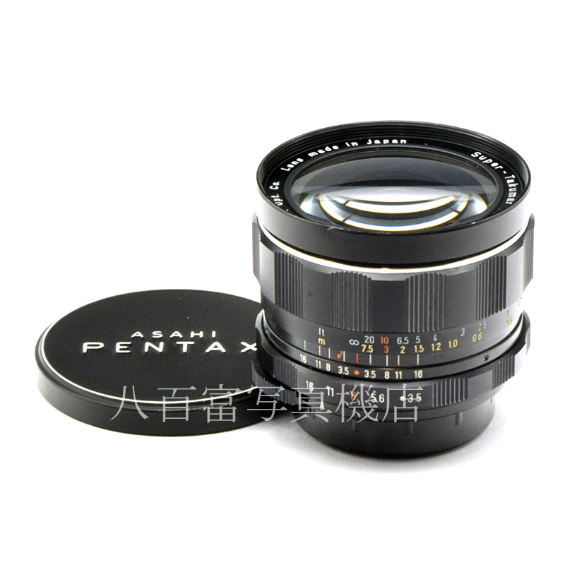 ペンタックス スーパータクマー 28mm F3.5 専用フード付 オールド