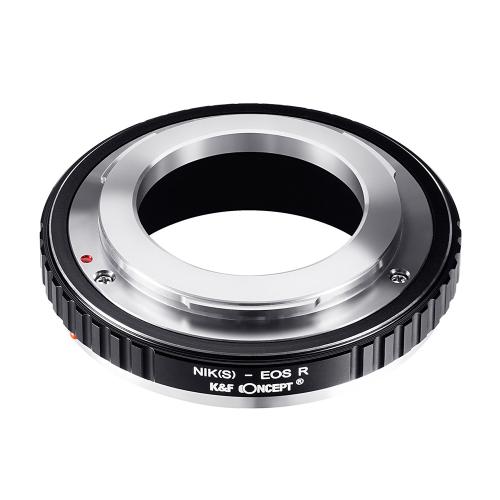 K&F Concept レンズマウントアダプター / KF-CNRFRF / レンズ側：旧コンタックスＣ・ニコンS ボディ側：キヤノンRF