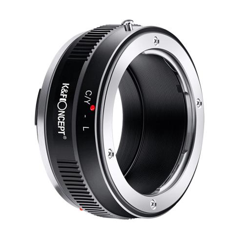 K&F Concept レンズマウントアダプター / KF-CYL / レンズ側：ヤシカ・コンタックス ボディ側：ライカL