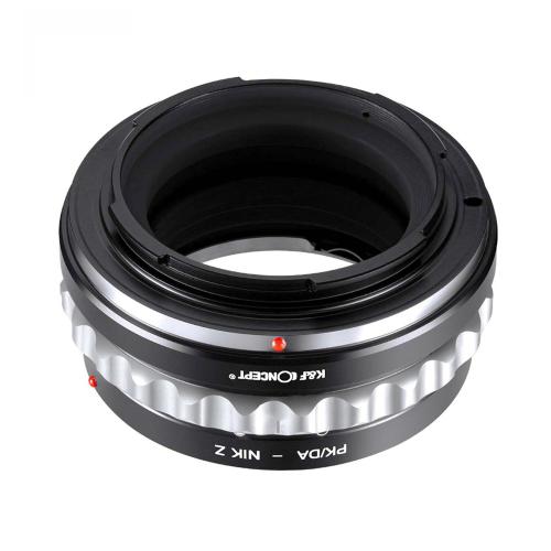 K&F Concept レンズマウントアダプター / KF-DAZ / レンズ側：ペンタックスK（DA対応） ボディ側：ニコンZ