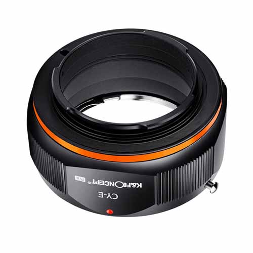 K&F Concept レンズマウントアダプター / KF-EFE.P / レンズ側：キヤノンEF ボディ側：ソニーE