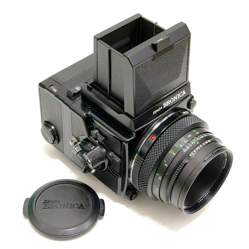 中古 ブロニカ ETR Si 75mm F2.8 ウエストレベルファインダー セット ZENZABRONICA