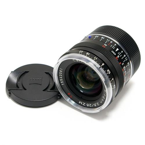 中古 ツァイス Biogon T* 28mm F2.8 ZM ブラック ライカMマウント ZEISS