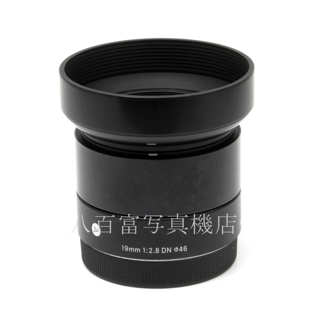 【中古】 シグマ 19mm F2.8 DN Art ブラック ソニーE用 SIGMA 中交換レンズ 64802