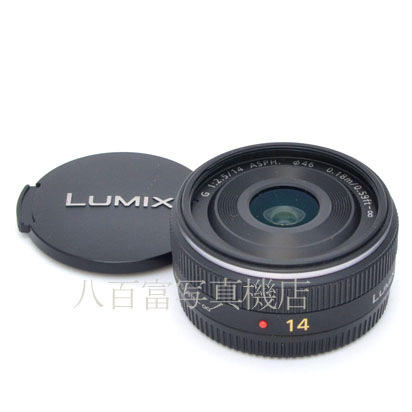 【中古】 パナソニックLUMIX G 14mm/F2.5 ASPH ブラック マイクロフォーサーズ用 Panasonic ルミックス H-H014 中古交換レンズ 45208