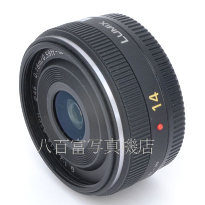 【中古】 パナソニックLUMIX G 14mm/F2.5 ASPH ブラック マイクロフォーサーズ用 Panasonic ルミックス H-H014 中古交換レンズ 45208