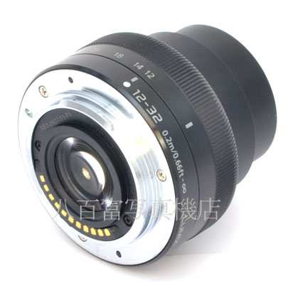 【中古】 パナソニック LUMIX G VARIO 12-32mm F3.5-5.6 ASPH. MEGA O.I.S. ブラック マイクロフォーサーズ用 Panasonic 中古交レンズ 45207