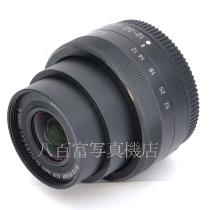 【中古】 パナソニック LUMIX G VARIO 12-32mm F3.5-5.6 ASPH. MEGA O.I.S. ブラック マイクロフォーサーズ用 Panasonic 中古交レンズ 45207