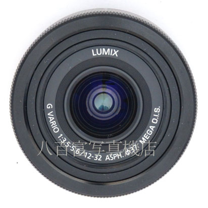 【中古】 パナソニック LUMIX G VARIO 12-32mm F3.5-5.6 ASPH. MEGA O.I.S. ブラック マイクロフォーサーズ用 Panasonic 中古交レンズ 45207