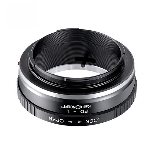 K&F Concept レンズマウントアダプター / KF-FDL / レンズ側：キヤノンFD ボディ側：ライカL