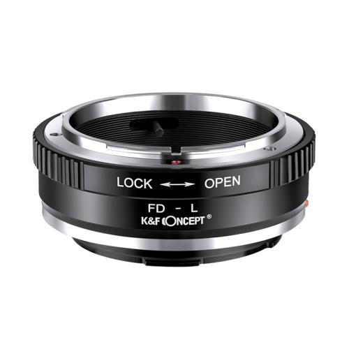 K&F Concept レンズマウントアダプター / KF-FDL / レンズ側：キヤノンFD ボディ側：ライカL