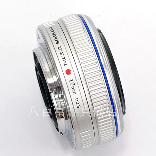 【中古】 オリンパス M.ZUIKO DIGITAL 17mm F2.8 シルバー マイクロフォーサーズ OLYMPUS　Mズイコー 中古交換レンズ 40133