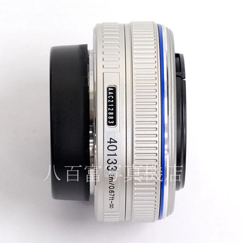 【中古】 オリンパス M.ZUIKO DIGITAL 17mm F2.8 シルバー マイクロフォーサーズ OLYMPUS　Mズイコー 中古交換レンズ 40133