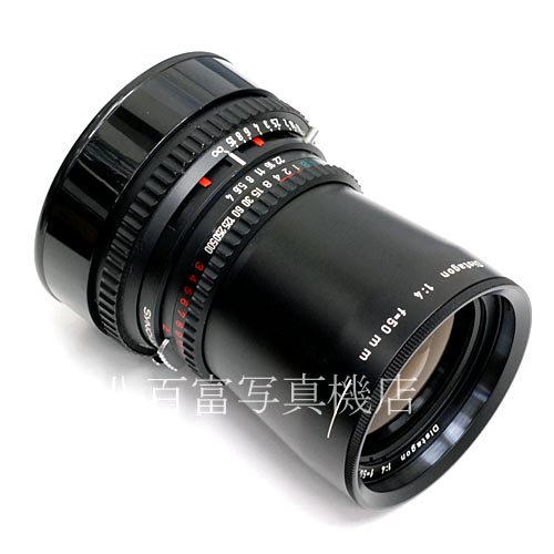 【中古】  ツァイス Distagon T* 50mm F4 ブラック ハッセル用 ディスタゴン 中古レンズ 33817