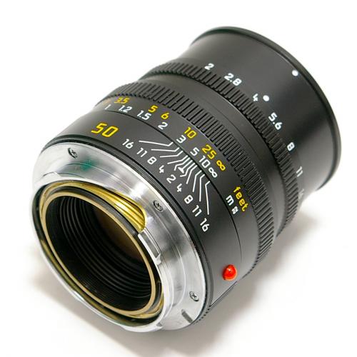 中古 ライカ SUMMICRON M 50mm F2 ブラック Leica