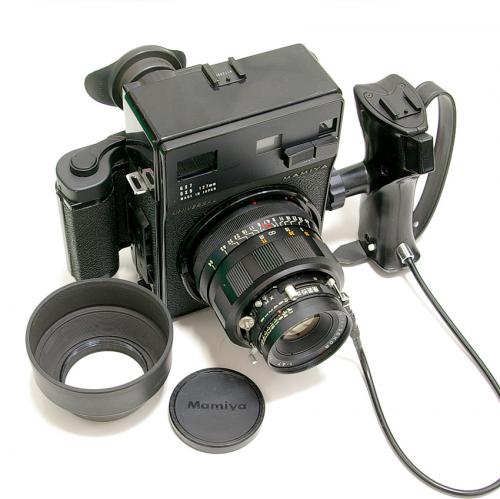 中古 マミヤ ユニバーサルプレス ブラック 127mm F4.7 セット Mamiya UNIVERSAL Press