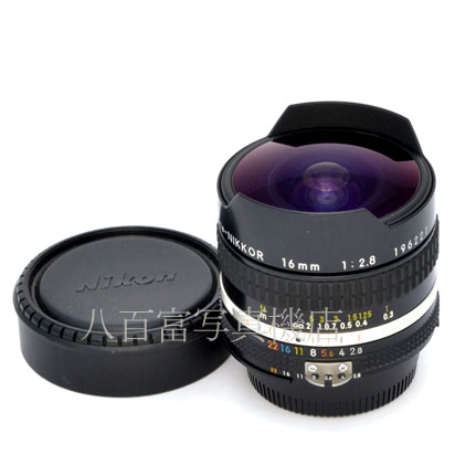 【中古】  ニコン Ai Fisheye Nikkor 16mm F2.8S Nikon  フィッシュアイニッコール 中古交換レンズ 44565