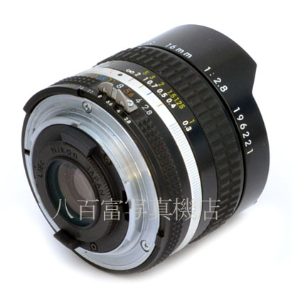 【中古】  ニコン Ai Fisheye Nikkor 16mm F2.8S Nikon  フィッシュアイニッコール 中古交換レンズ 44565