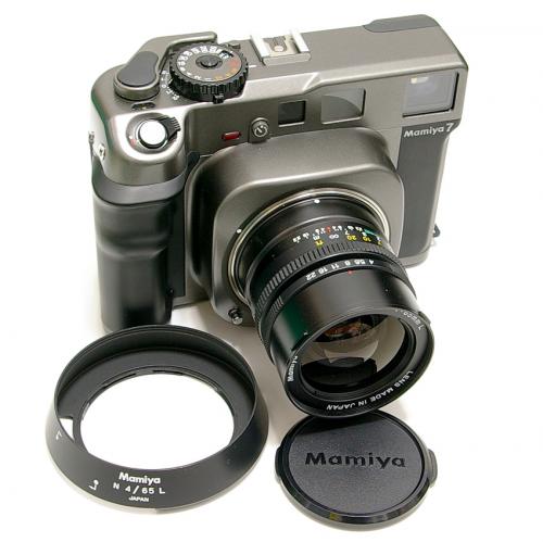 中古 マミヤ 7 65mm F4 セット Mamiya