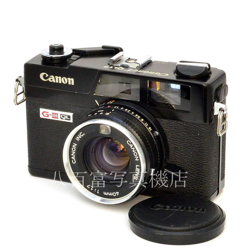 Canonキャノン Canonet QL17 G-Ⅲ ブラック 完動品 #48a