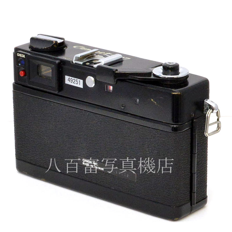 【中古】 キャノン Canonet QL17 G-III ブラック　Canon キャノネット 中古カメラ 49251