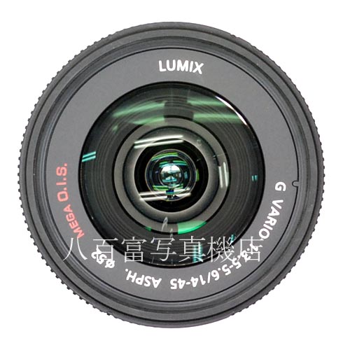 【中古】 パナソニック LUMIX G VARIO 14-45mm F3.5-5.6 O.I..S. マイクロフォーサーズ H-FS014045  Panasonic 中古レンズ 40282