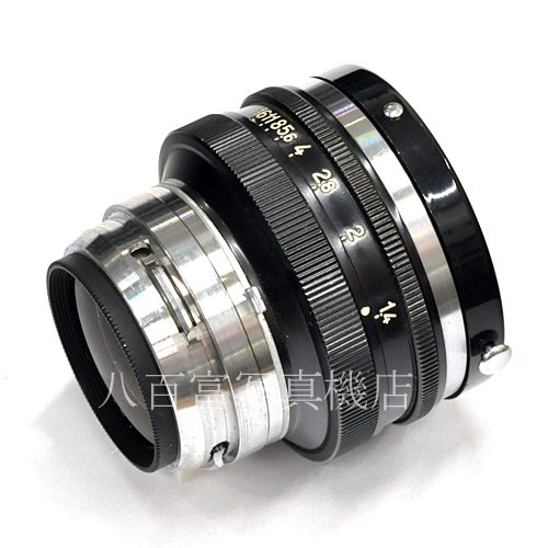 【中古】 ニコン Nikkor-S・C 5cm F1.4 絞環黒鏡筒 ニコンSマウント Nikon / ニッコール 中古交換レンズ 55479